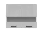 Showcase hinged JUNONA LINE G2W/80/57 BRW light grey gloss order